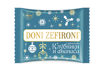 Фото Зефир с ароматом клубники и ананаса DONI ZEFIRONI