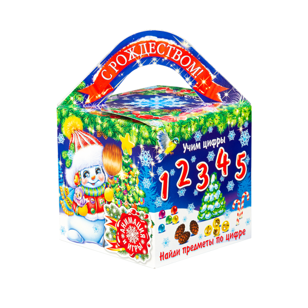 Новогодний подарок Кубик Искорка стоимостью 390 руб. и весом 700 гр.
