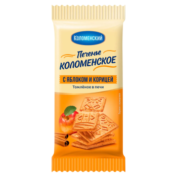 Фото Печенье Коломенское с яблоком и корицей 30гр
