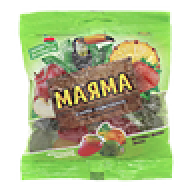 Мармелад Маяма 70 гр со вкусом ананаса, яблока, клубники