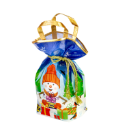  миниатюра новогоднего подарка Мешок Снеговик