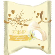 Зефир Жизель в йогуртовой глазури с ароматом ванили